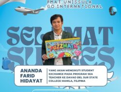 Ananda dari Pendidikan Matematika Unissula Ikuti PPL di Filipina