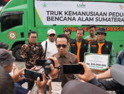 YBWSA Melepas Relawan Kemanusiaan ke Sumatera