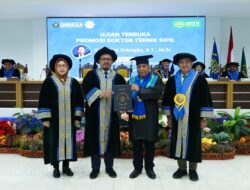 Teliti Pembangunan Gedung Negara, Djoko Subagijo Raih Gelar Doktor di PDTS Unissula