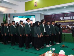 Resmi Menjabat, BEM dan Sema KM Unissula Dilantik Langsung oleh Rektor