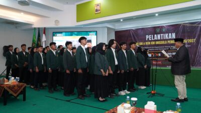 Resmi Menjabat, BEM dan Sema KM Unissula Dilantik Langsung oleh Rektor