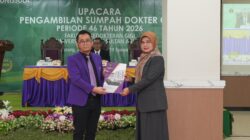 Langkah Awal Pengabdian: 25 Dokter Gigi FKG Unissula Resmi Disumpah